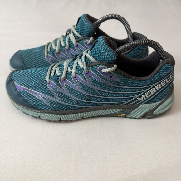 Merrell Shoes - Merrell Bare Access Arc 4 Trail Running Shoes Blue Purple Women's Size 9.5 Gym